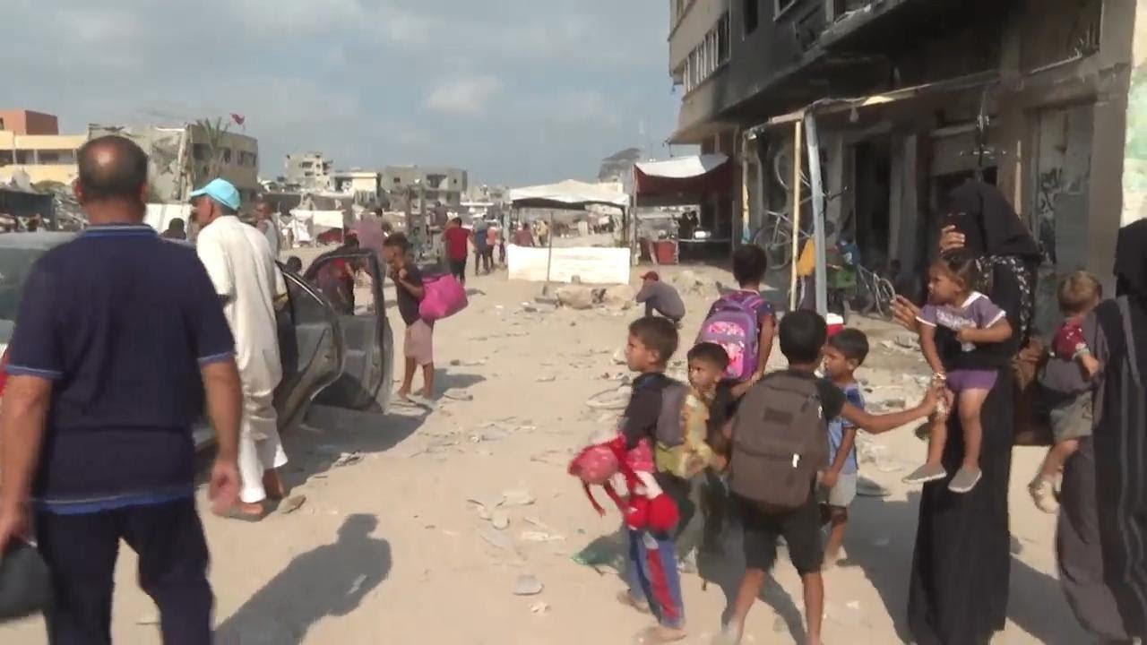 Hundreds forced to evacuate from Muwasi area following Israeli military order