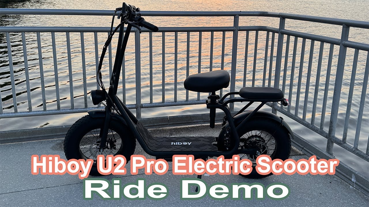 Hiboy U2 Pro Electric Scooter Ride Demonstration