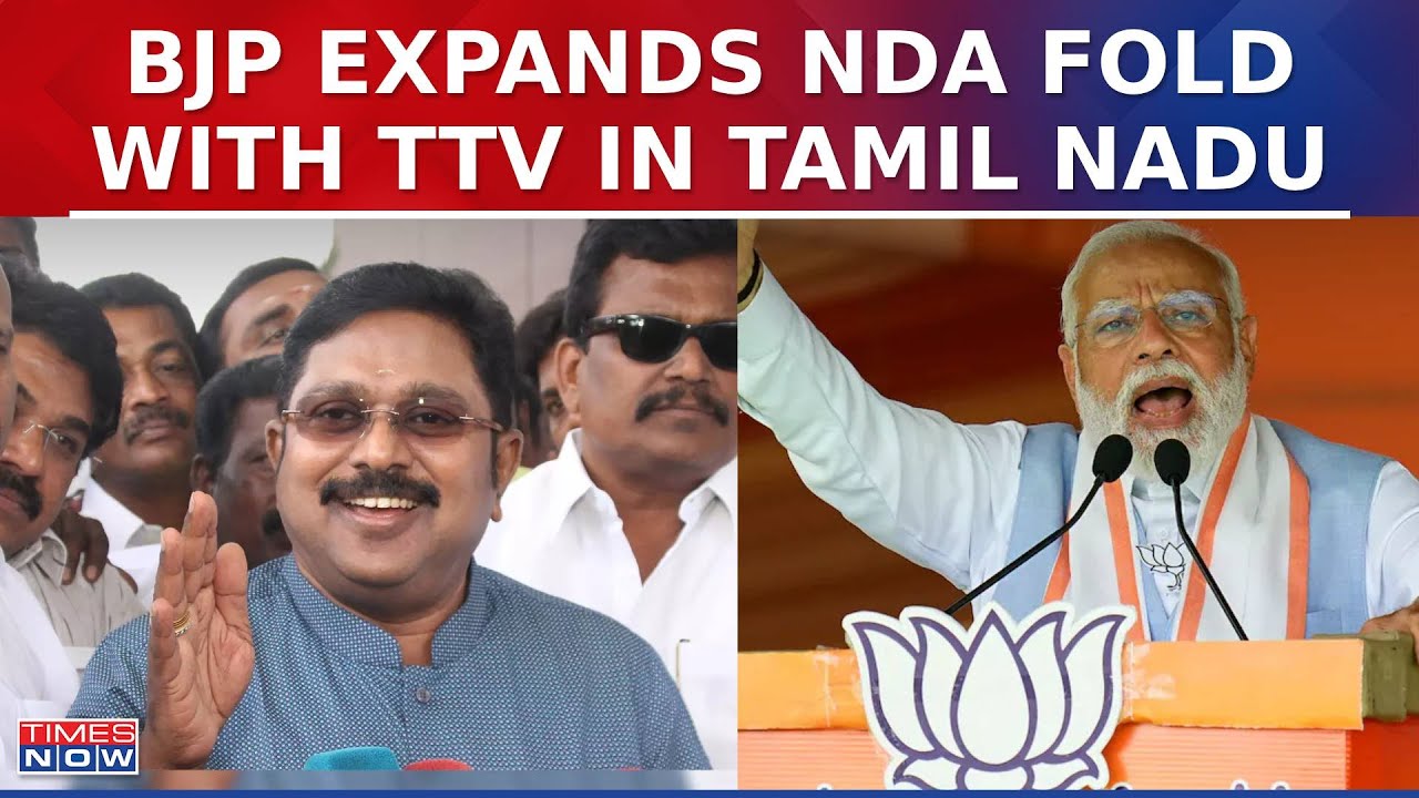 BJP Gears Up For 'Mission Tamil Nadu' As Dhinakaran Joins NDA Fold; DMK Stronghold To Be Breached?
