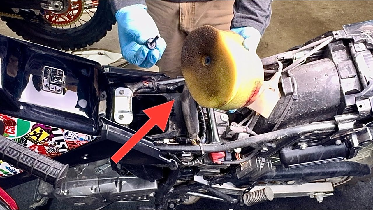 DR200 Airbox Inspection || Garage and 350 Update #ktm #dr200 #dirtbike