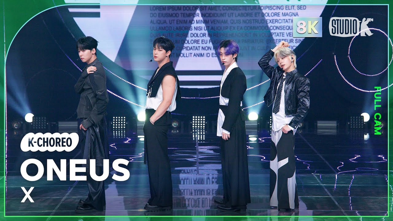 [K-Choreo 8k] 원어스 직캠 'X' (ONEUS Choreography) @MusicBank 250704