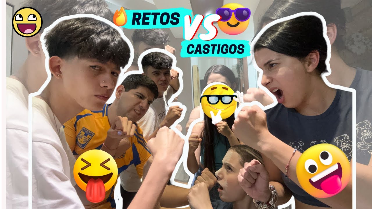 RETOS vs CASTIGOS con el TEAM DOMA😂 | DANYBOY | Nuevo Video