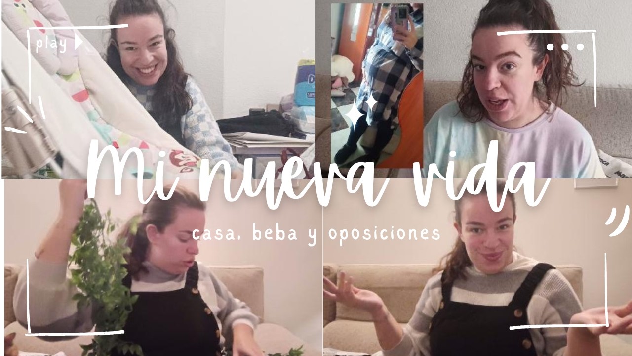 VLOG MI NUEVA VIDA: casa, embarazo y oposiciones // HELADO
