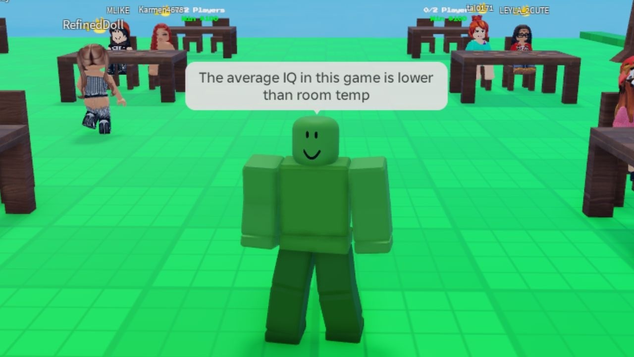Playing a Roblox Memory Game Until I Loose