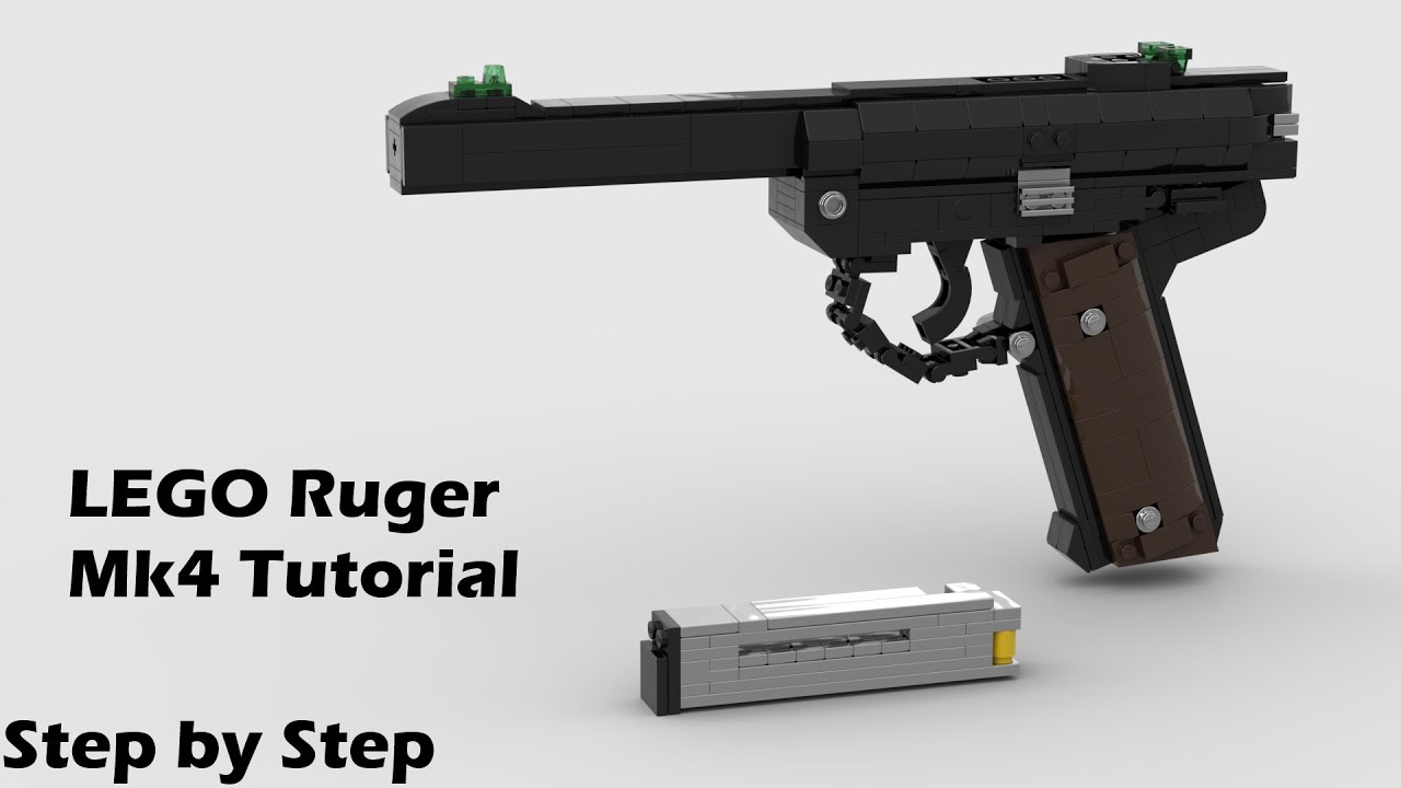 Ruger Mk4 Tutorial! | Jim's LEGO Guns
