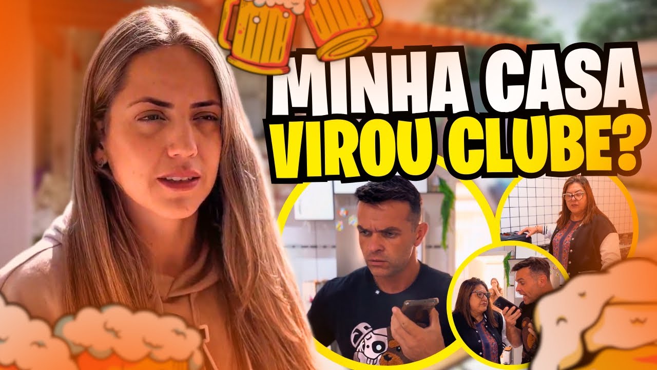 Minha sogra e meu marido acham que minha casa é um clube 🤨😕😒