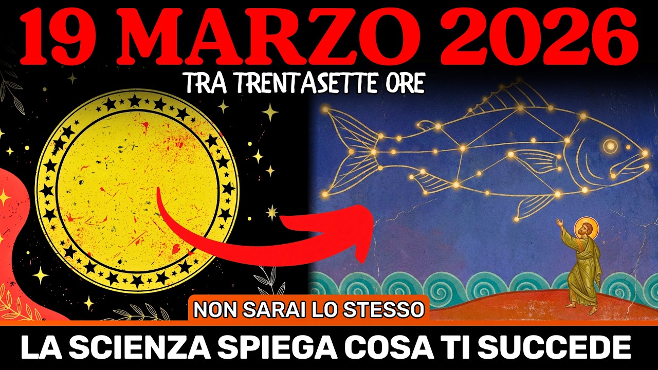 19 MARZO – non fare NIENTE oggi. Domani ti spiego perché