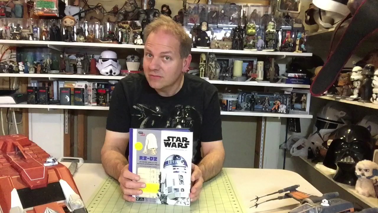 DARTHTUBA'S Star Wars UNBOXING SHOW 56: Incredi - Builds R2-D2 book and model