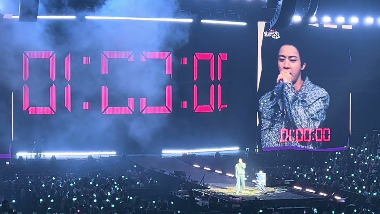 Jin concert 2025 Anaheim Day 1- part 1