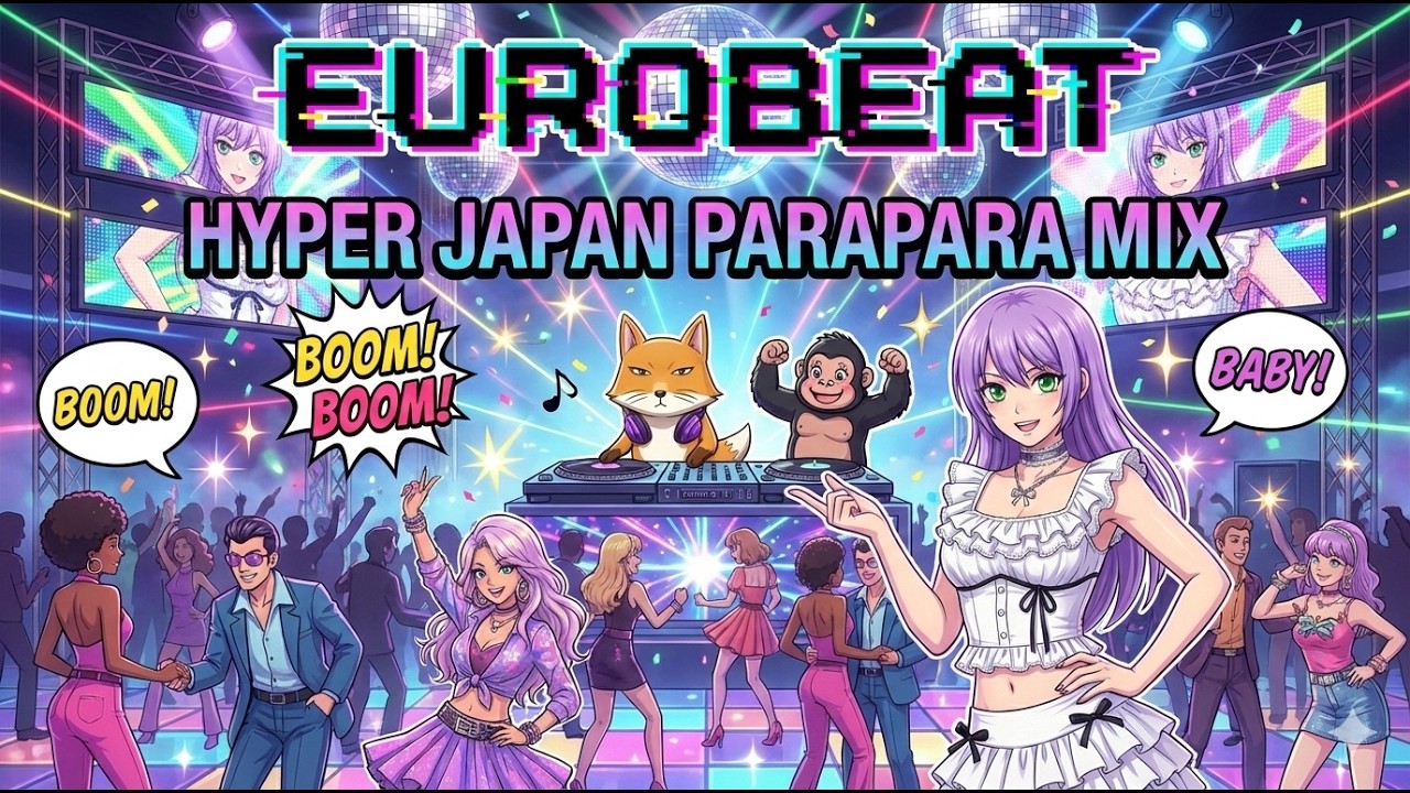 【ユーロビート】EUROBEAT DJ Kenichi Hyper Japan ParaPara Mix【パラパラ】