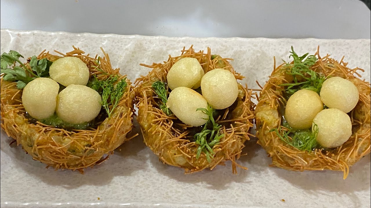Birds Nest Chaat 😱 | इतना कुरकुरा कि दिल खुश हो जाए | Unique Chaat Recipe