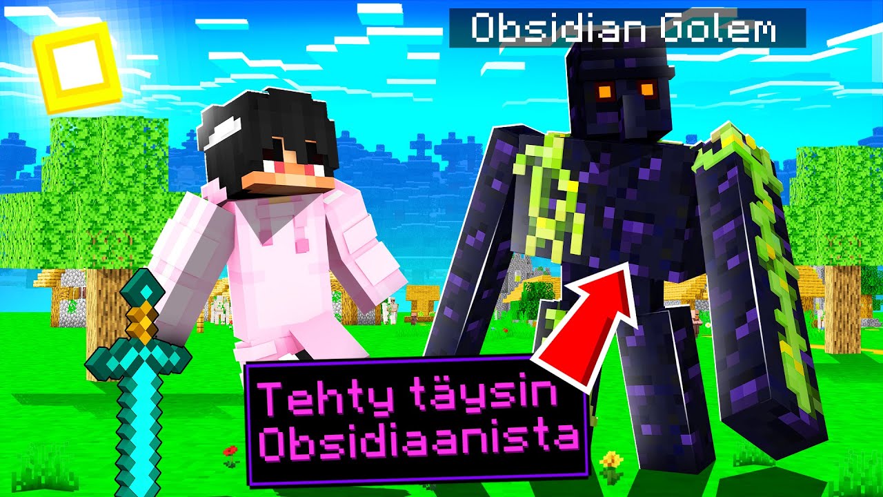 Minecraft, MUTTA Golemit On SUPER?!