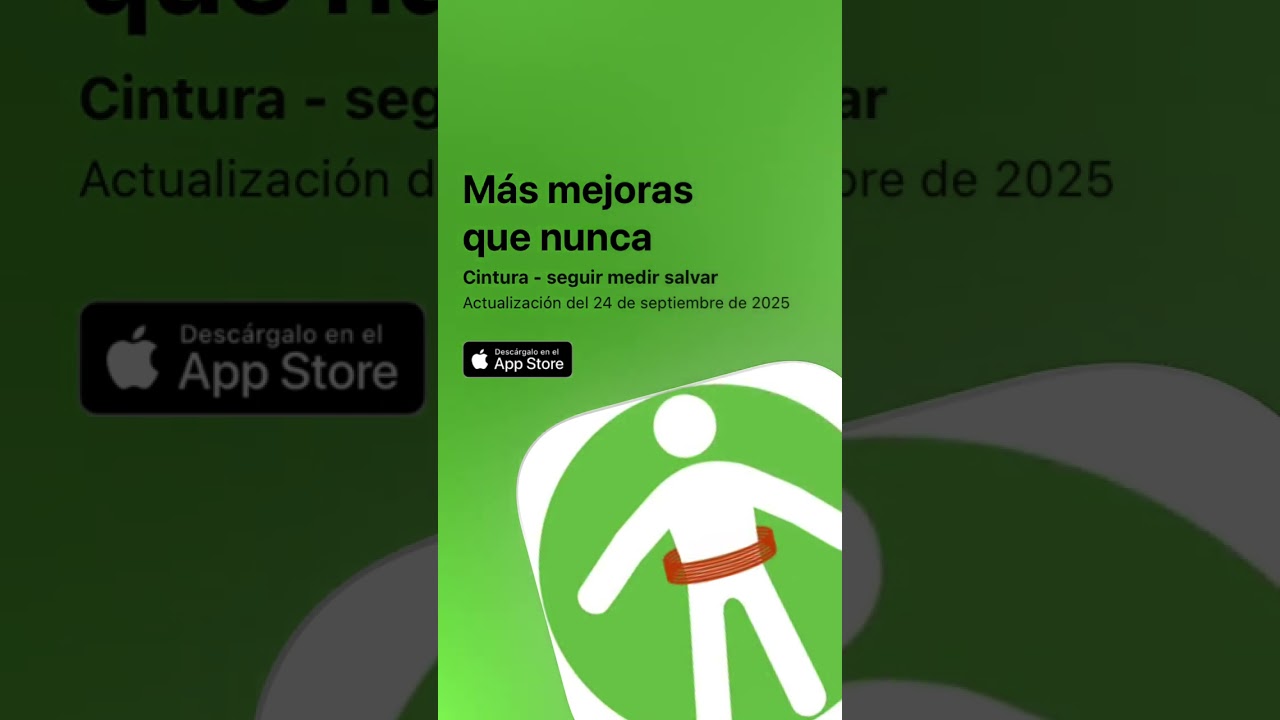 Cintura para Apple Watch — Controla tu circunferencia, fija metas y es 100% GRATIS ¡sin anuncios!