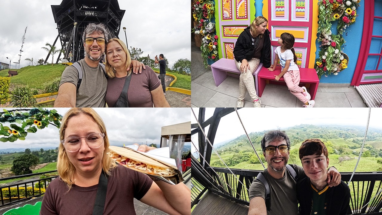 De paseo por el PUEBLO MÁS LINDO del Quindío 🇨🇴 | Chuncanos en Colombia