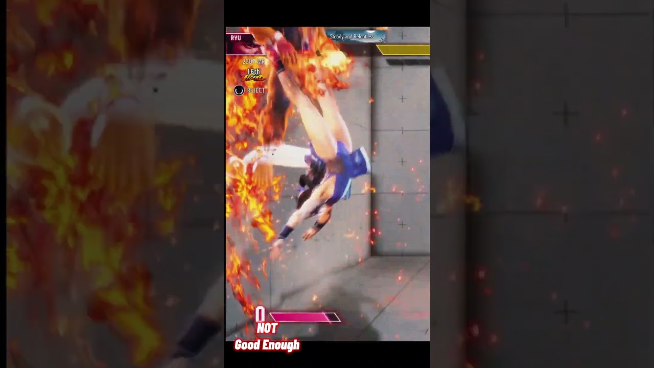 Ryu vs Mai 🔥 Epic SF6 Replay (Perfect Parries & Combos) #shorts #koreplaytv #sf6 #ryu #mai #gaming