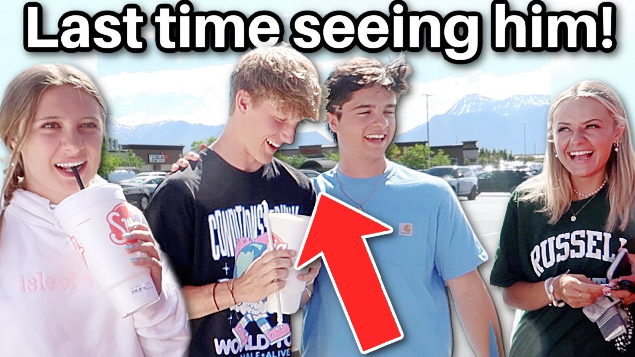 OUR LAST MOMENTS TOGETHER WITH ALL OF OUR FRIENDS!