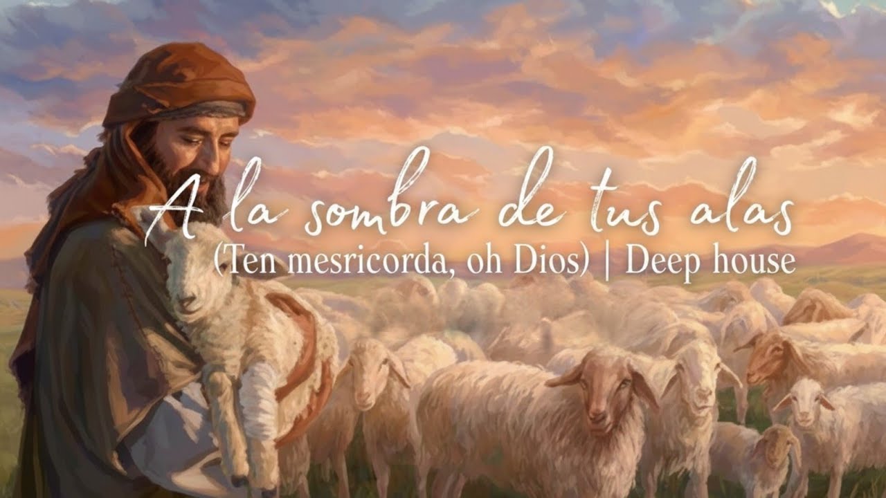 A la sombra de tus alas (Ten misericordia, oh Dios) | Deep House [ música cristiana ] Letra.