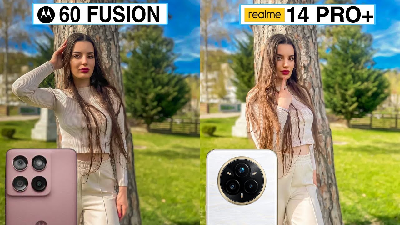 Сравнение камер Motorola Edge 60 Fusion и Realme 14 Pro Plus