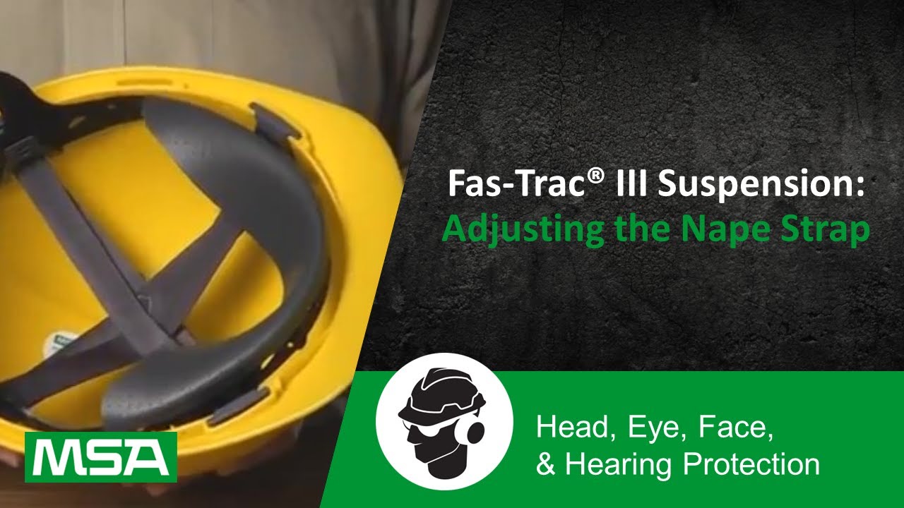Fas-Trac® III Suspension - Adjusting the Nape Strap