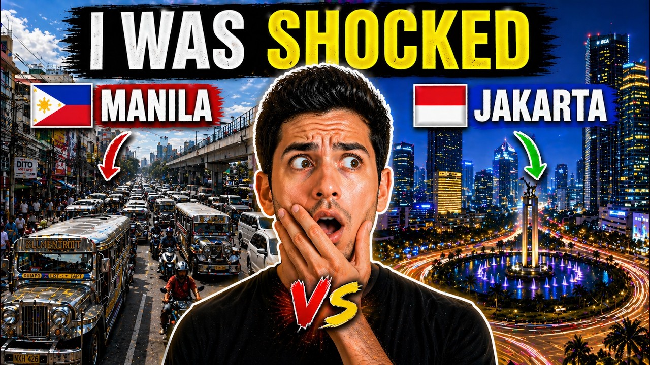 Manila vs Jakarta Look the Same&hellip; Until You See This 🇵🇭🇮🇩
