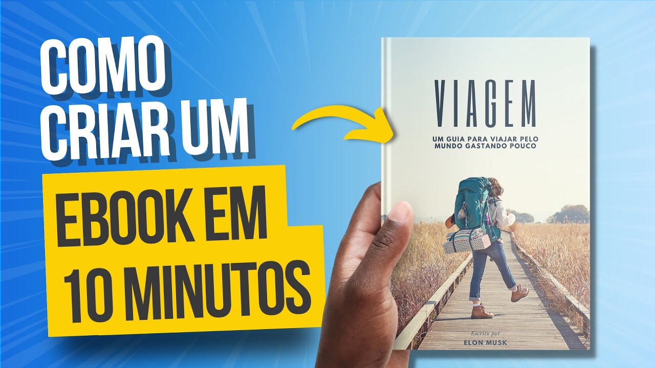 Como CRIAR um EBOOK RÁPIDO E FÁCIL no CANVA