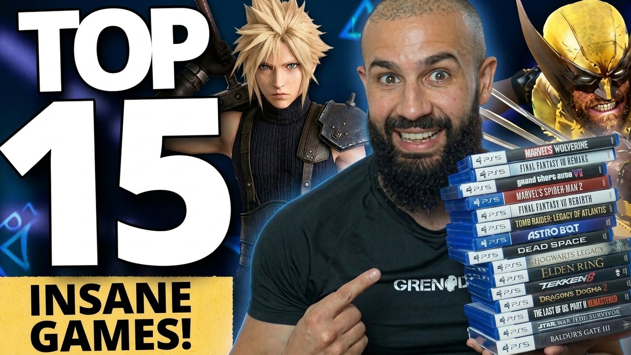 Мой топ-15 игр для PS5!