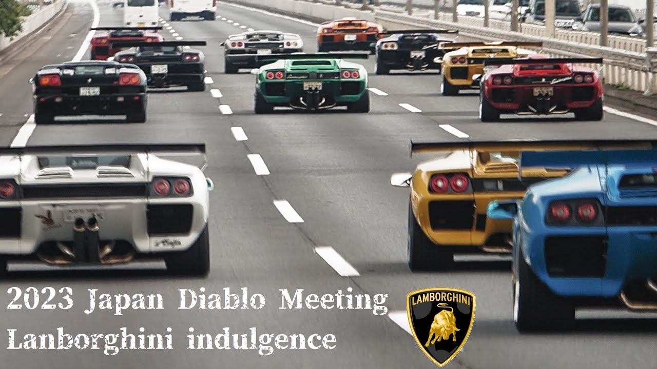 2023Japan Lamborghini Diablo Meeting ディアブロミーティング