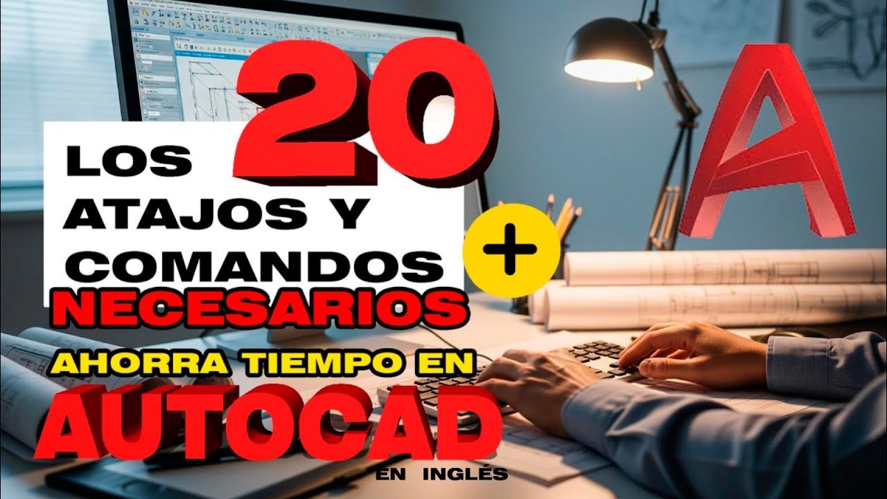 &iexcl;Los 20 Atajos y COMANDOS en AutoCAD que Todo Arquitecto Debe Conocer🔥