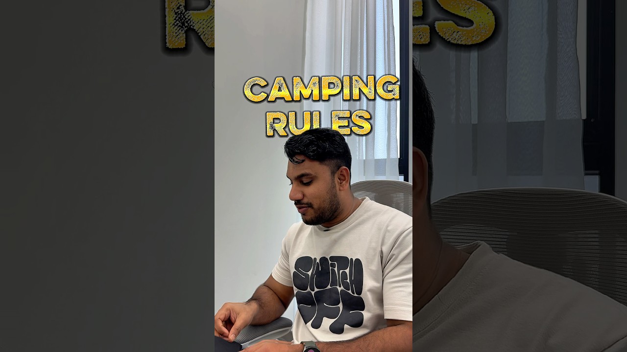 UAE camping: current rules