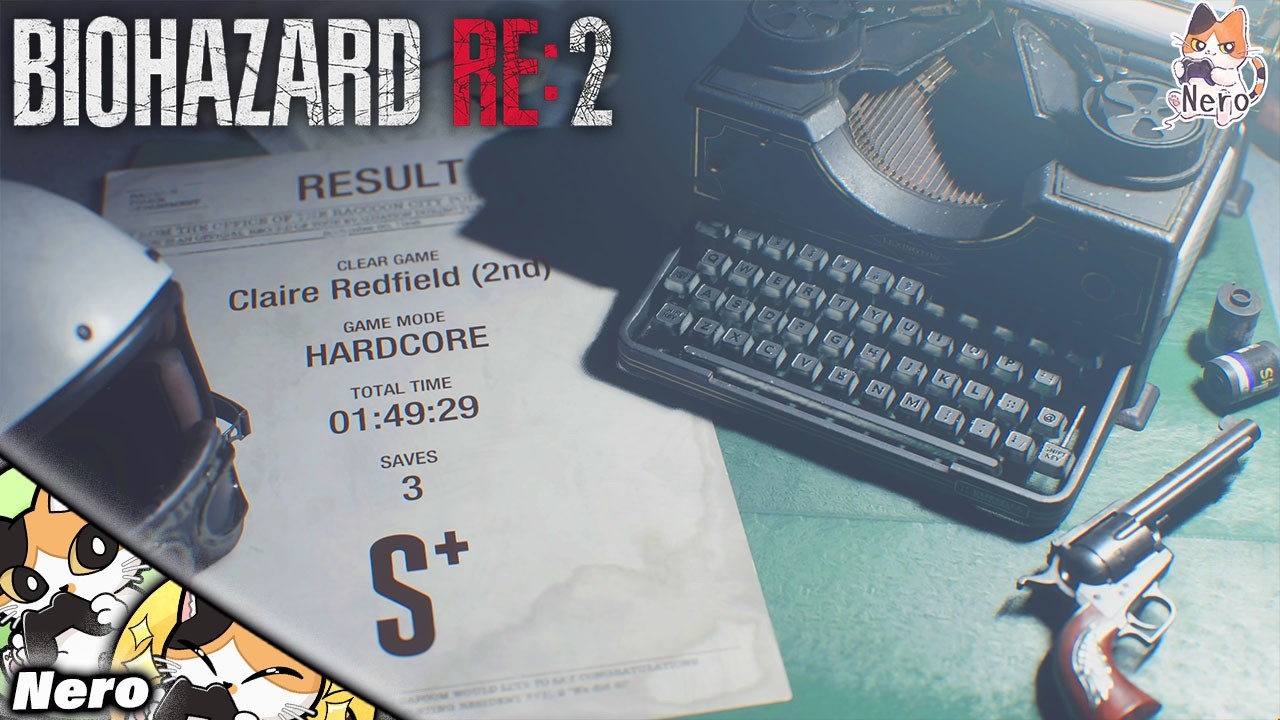 #3【バイオRE2/PS5版】ラクーン君を探して読書家になる【～Neroのプラチナ道中記ーバイオRE2/PS5版編#3～】　#Neroの遊び場　Live#334