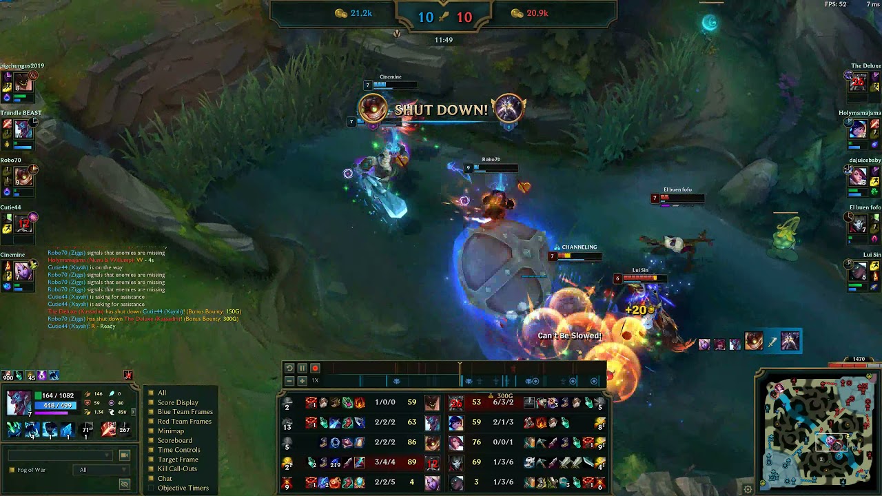 Trundle teamfight, ranked NA Flex Gold 2, pre-season 2022