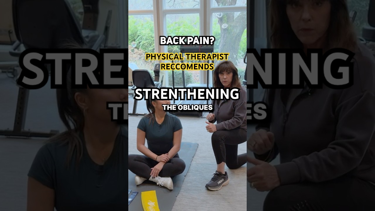 Relieve back pain with leg circles! Watch the full video below!