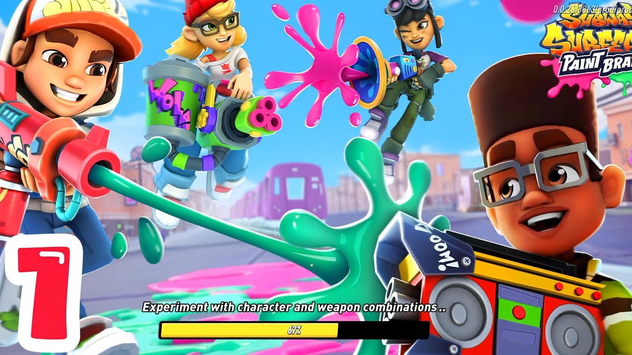 Subway Surfers Paint Brawl New Gameplay Walkthrough Part 1