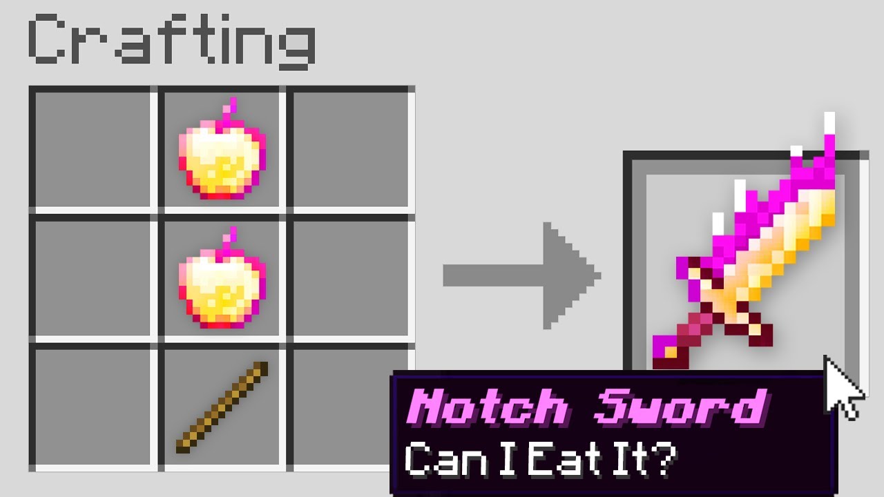 Minecraft, But There Are Custom Swords...