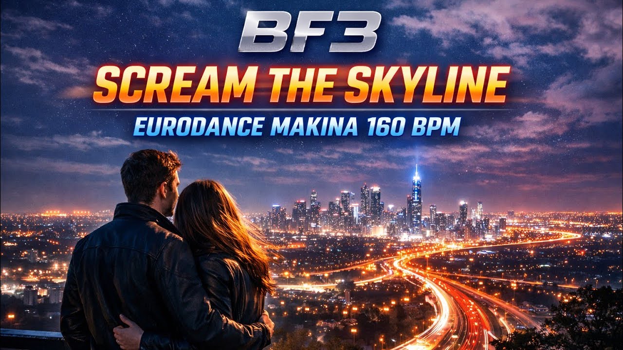 🔥 BF3 Scream the Skyline | Eurodance MAKINA 160 BPM 🔥