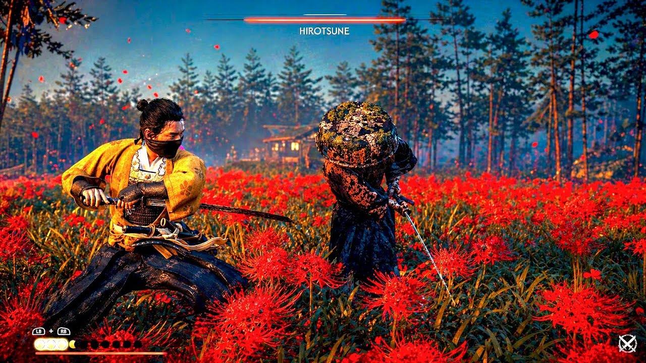 Ghost of Tsushima | Duel Among the Spider Lilies &ndash; Lethal No Damage (Perfect Duel)