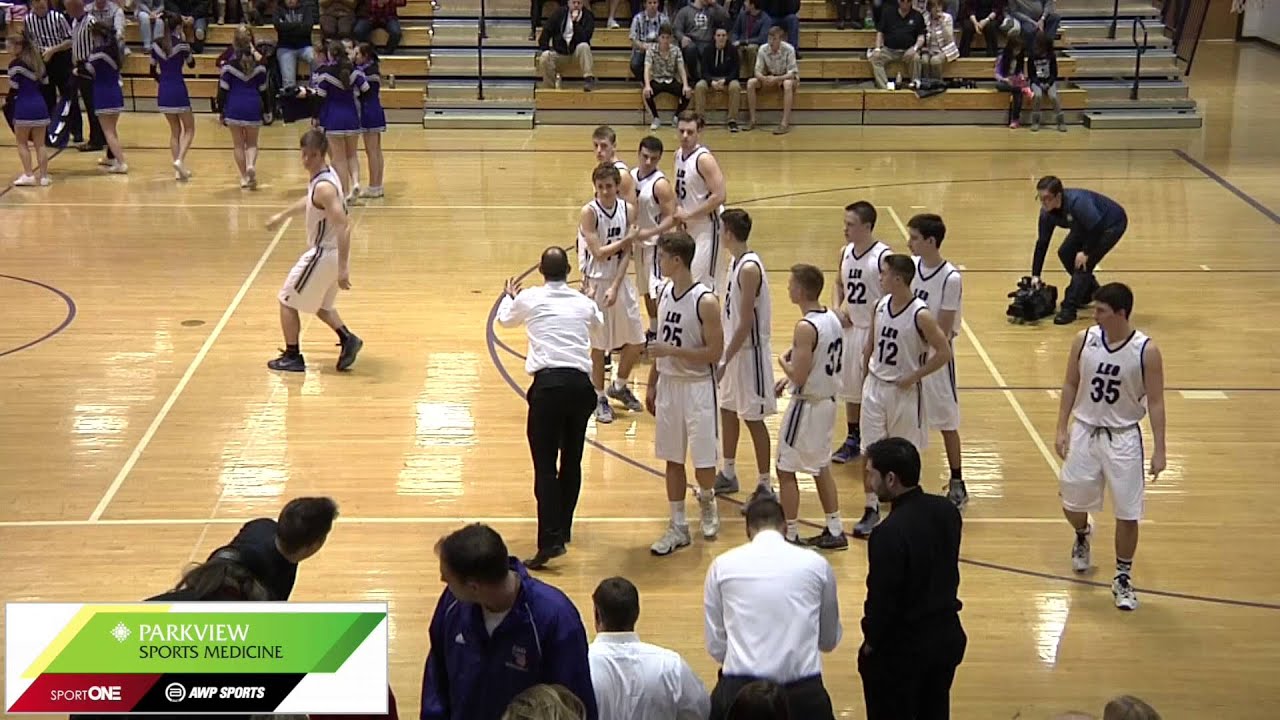 Bishop Dwenger 56 at Leo 70 | Boys Basketball Broadcast 2-17-16