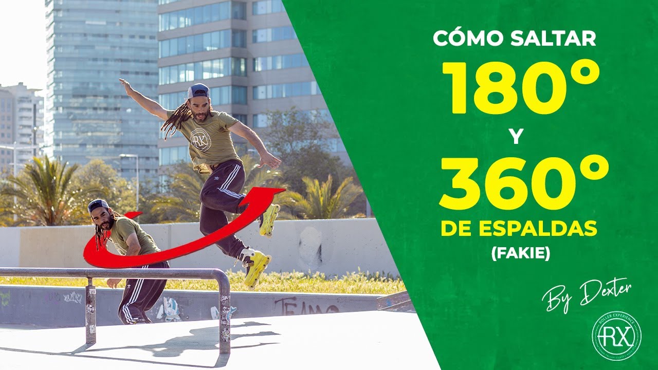 Cómo hacer fakie 180 y fakie 360 en Patines en Línea | Tutorial Principiantes