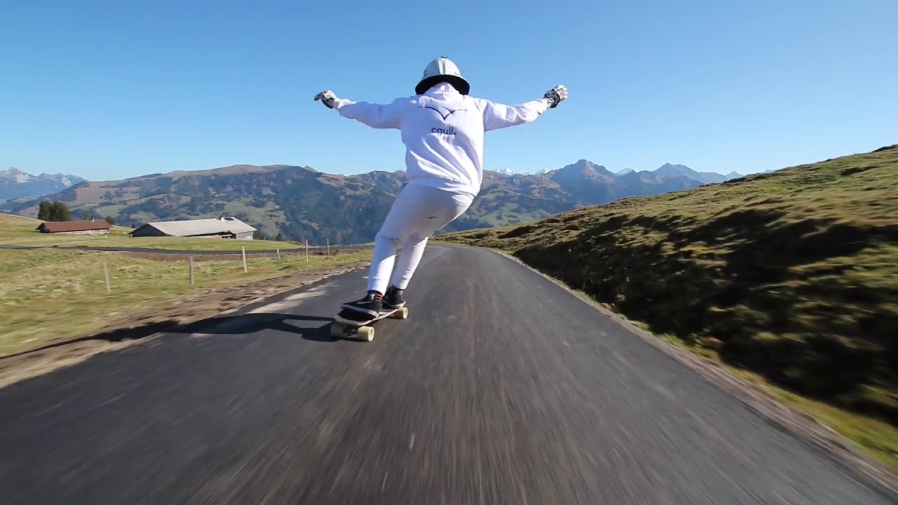 EDIT - Downhill Skatebording / Longboarding Jaunpass Switzerland (Gr&eacute;goire Schwab)