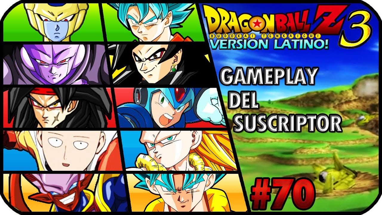 DRAGON BALL Z BUDOKAI TENKAICHI 3 LATINO GAMEPLAY DEL SUSCRIPTOR 70