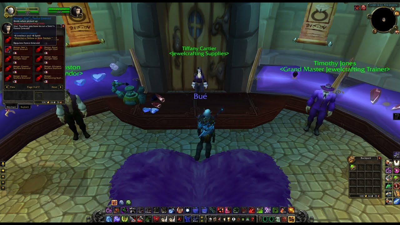 All Wotlk Rare Gem Designs sold by Tiffany Cartier
