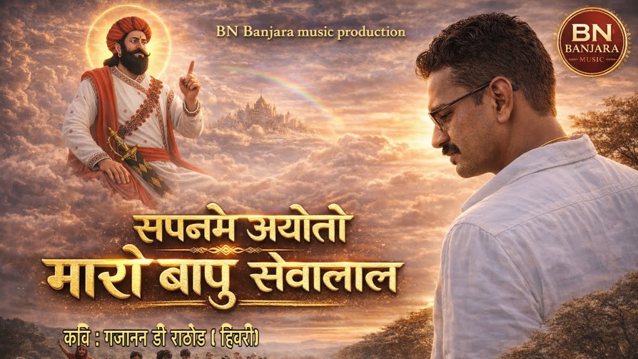 सपनेम आयोतो मारो बापु सेवालाल//banjaranewsong bnbanjaramusic bhausahebnayak कवि : गजानन डी राठोड 