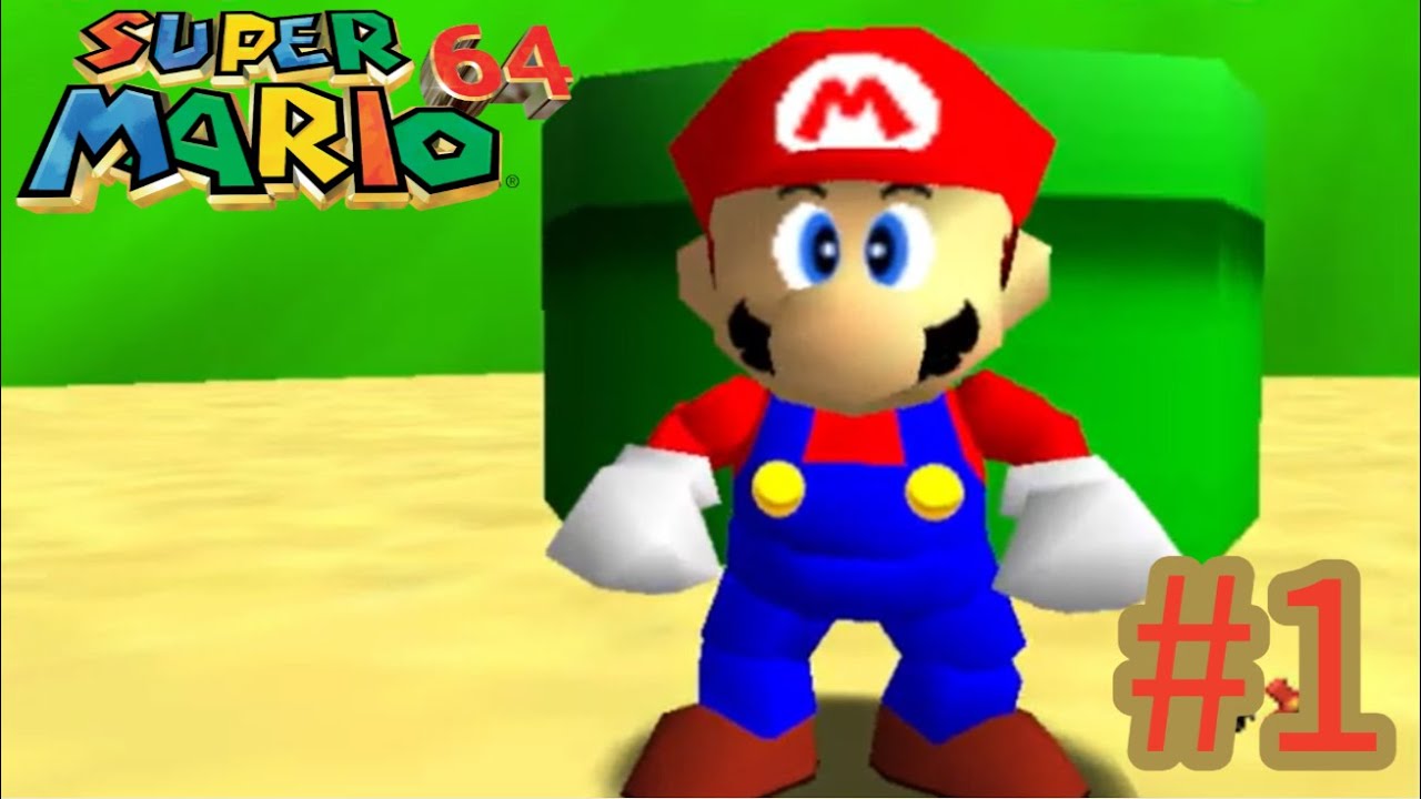 Super Mario 64 Playthrough episode 1