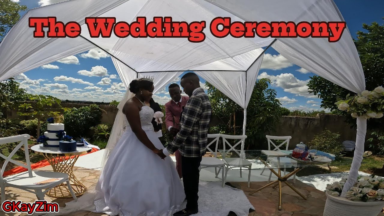 The big day our wedding ceremony  has finally come.