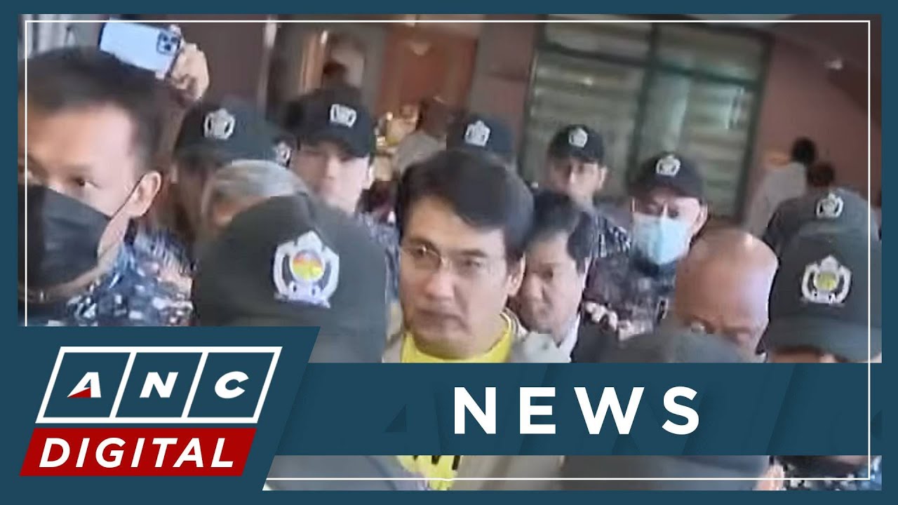 Arraignment of Bong Revilla, co-accused over alleged ghost flood project moved to Feb. 9 | ANC