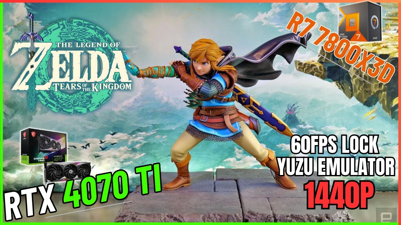 The Legend of Zelda: Tears of the Kingdom PC Gameplay | RTX 4070 TI