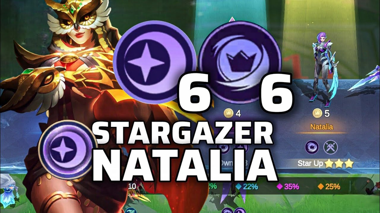 UNLI ULTI NATALIA 6 STARGAZER 6 SHADOWCELL | MAGIC CHESS GO GO META