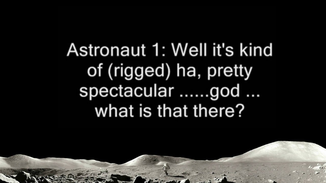 Аудиобеседа астронавтов с NASA о НЛО на Луне