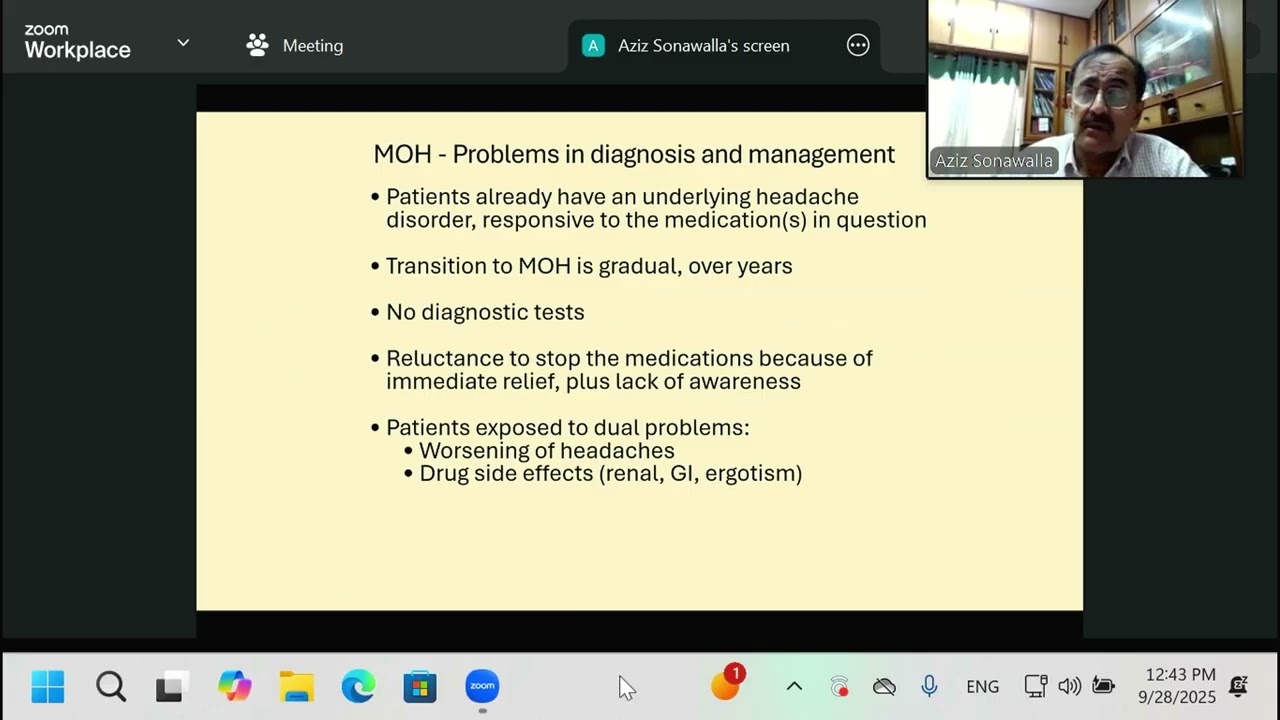 Chronic Daily Headache: Diagnosis & Management | Innovation in Neurology | Aziz Sonawaila