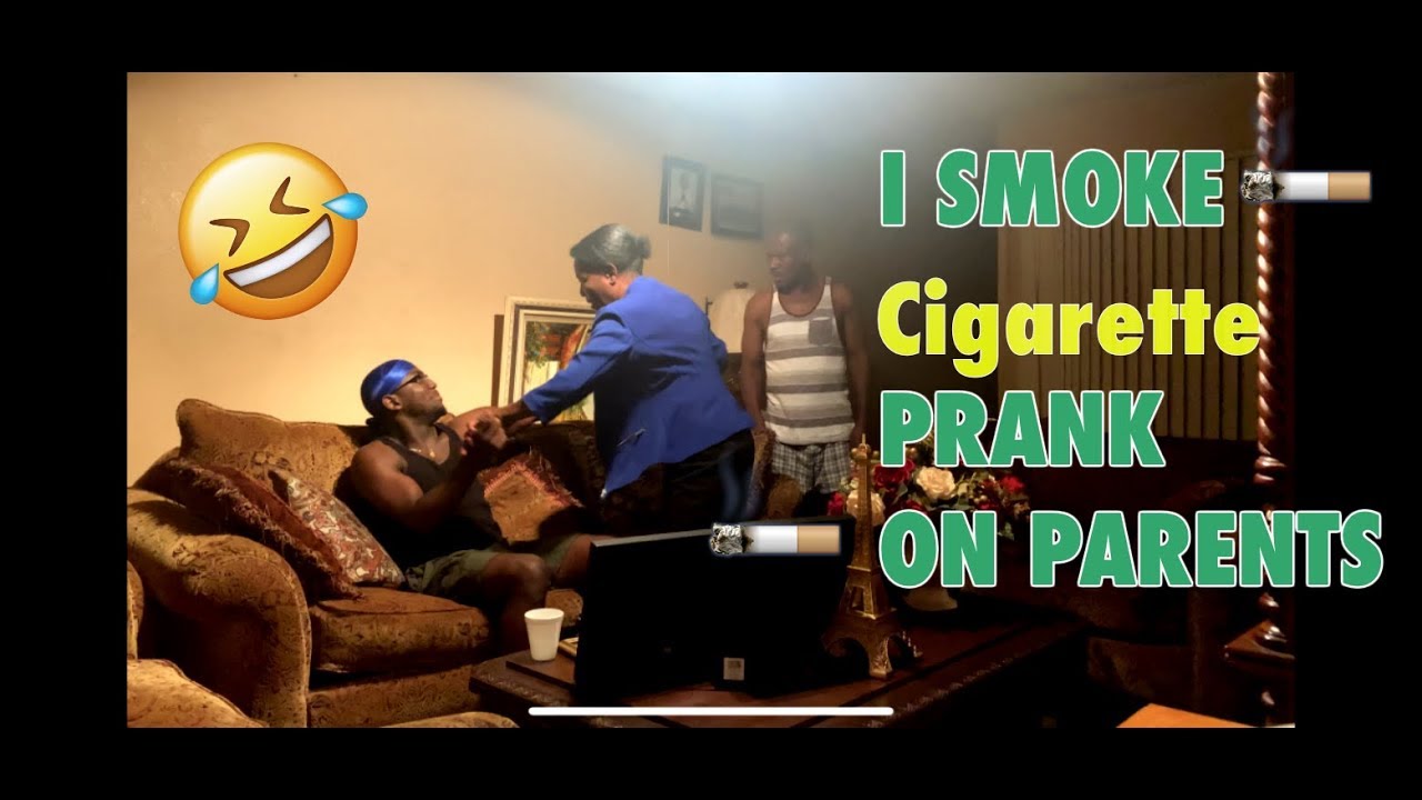 I SMOKE CIGARETTES🚬 PRANK ON HAITIAN PARENTS!! *I WAS SCARED FOR MY LIFE*